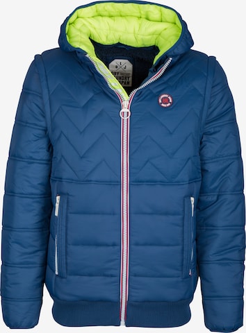 Dry Laundry Winter Jacket in Blue: front