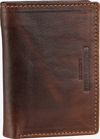 Harold's Wallet 'Saddle 2460' in Brown: front