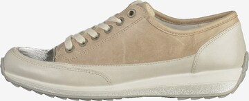 ARA Sportlicher Schnürschuh in Beige