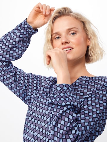 Kaffe Blouse 'Sary Tilly' in Blauw