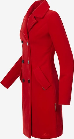 MARIKOO Płaszcz przejściowy 'Nanakoo' w kolorze czerwony