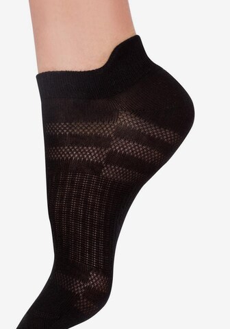 LASCANA ACTIVE Sportovní ponožky – černá