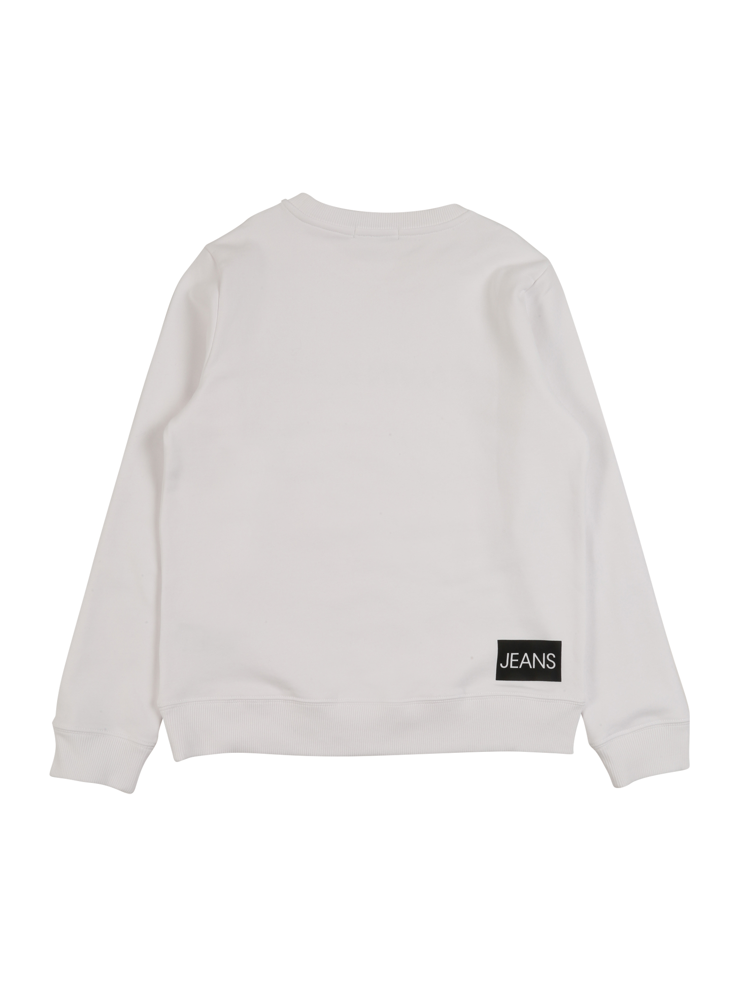 KSdhP Bambina (taglie 92-140) Calvin Klein Jeans Felpa in Bianco 