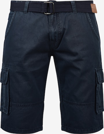 INDICODE JEANS Regular Cargobroek 'Costa' in Blauw: voorkant