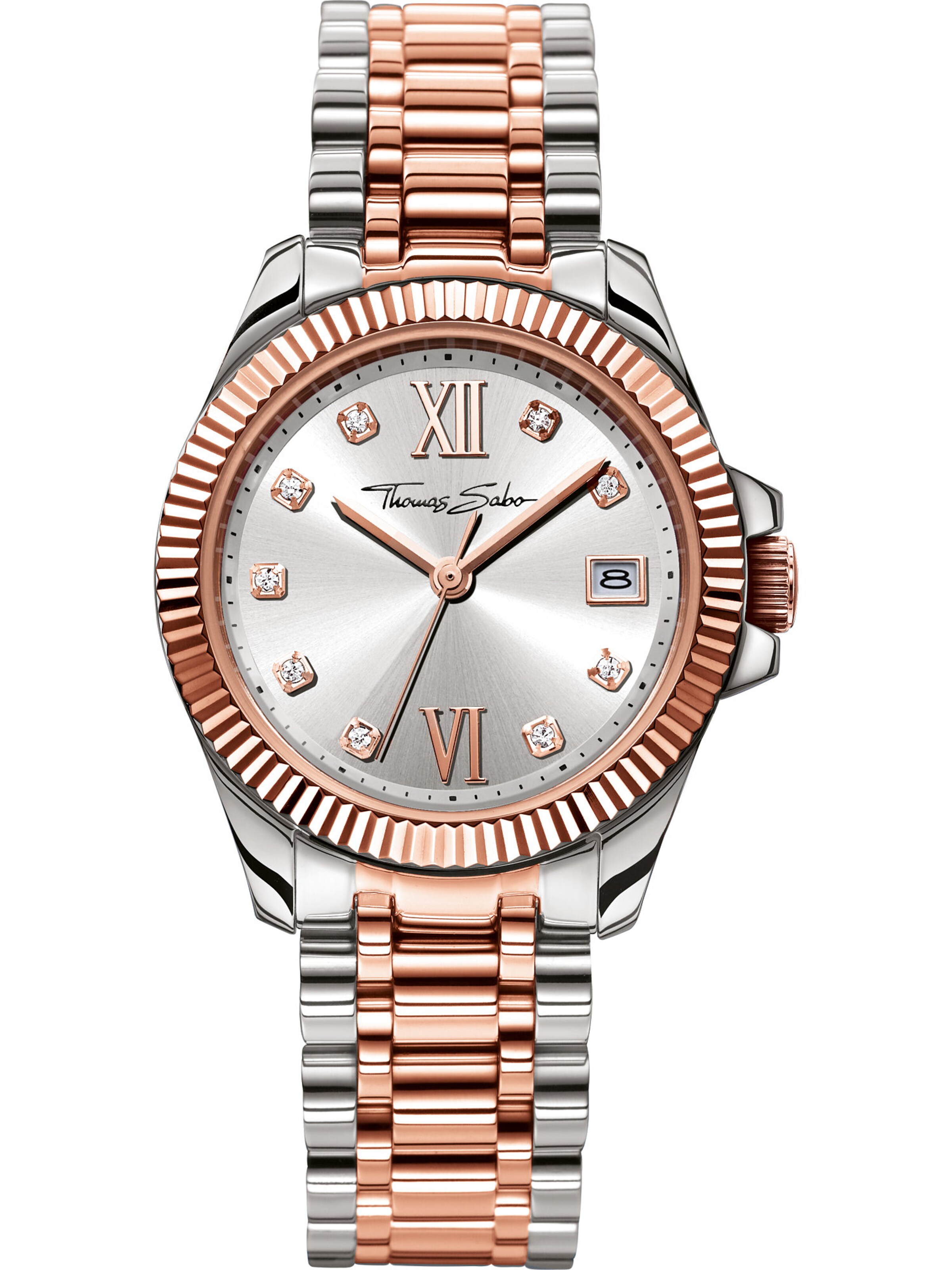 Thomas Sabo Uhr in Silber: Vorderseite