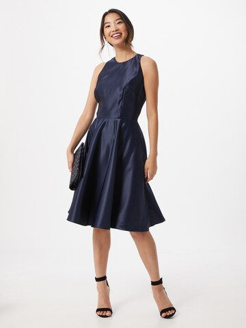 Robe de cocktail SWING en bleu