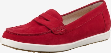 GABOR Moccasins in Red: front