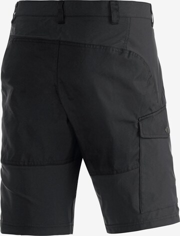 Fjällräven Regular Athletic Pants 'Abisko' in Black