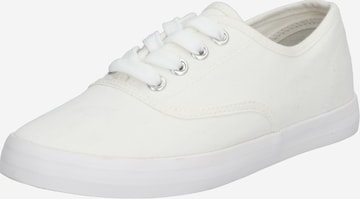 ABOUT YOU Sneaker low 'Friederike' i hvid: forside