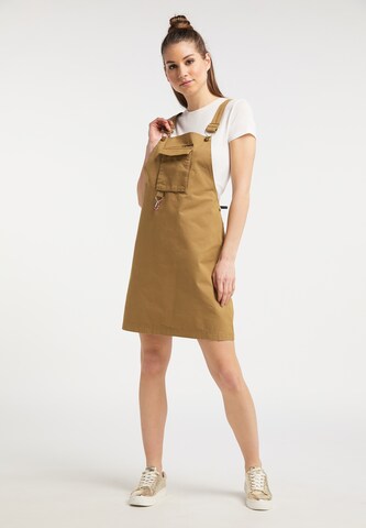 MYMO Overall Skirt in Brown