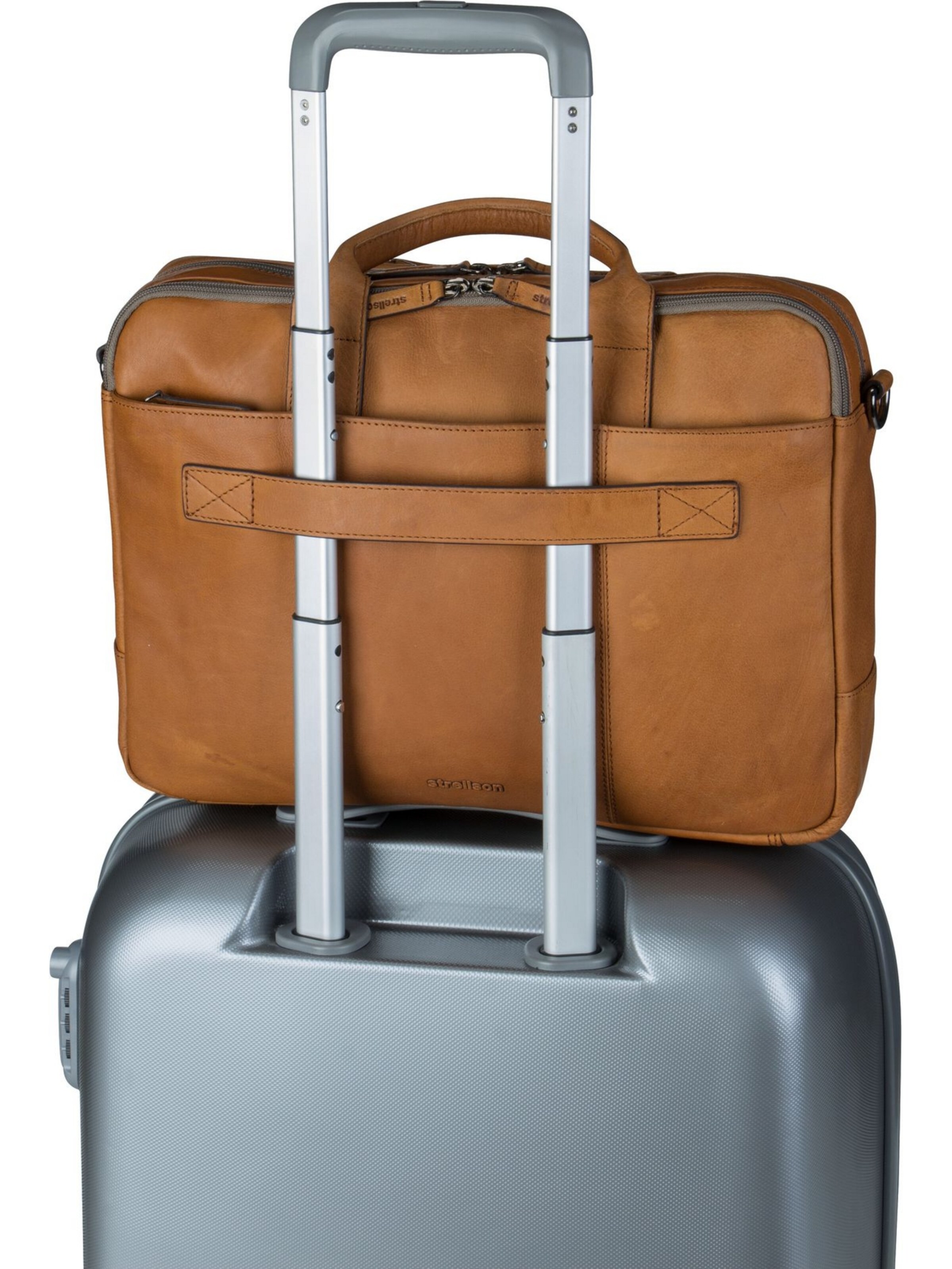 STRELLSON - Pasta 'Hyde Park' em castanho