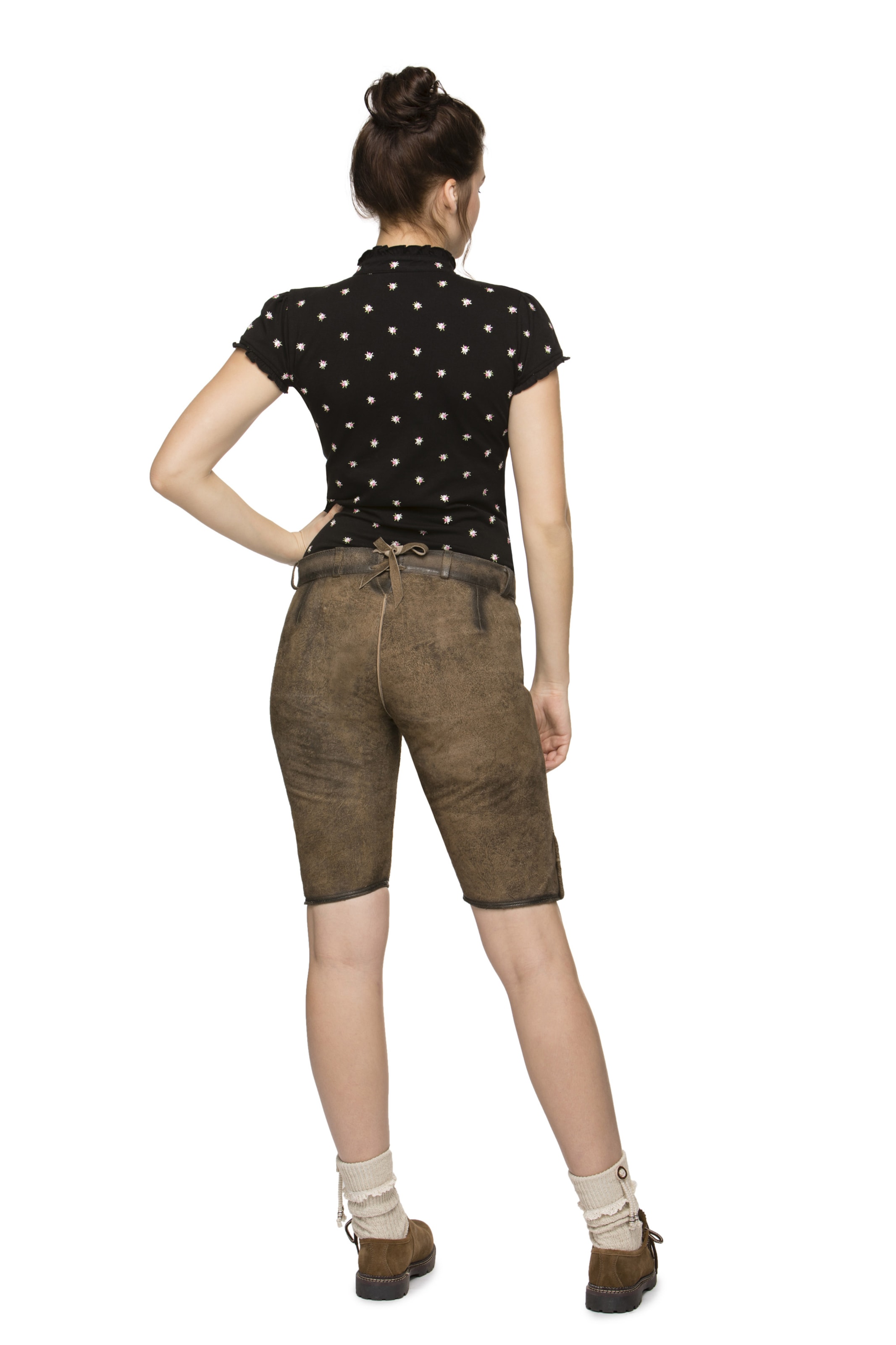 STOCKERPOINT Slimfit Klederdracht broek 'Piper' in Bruin