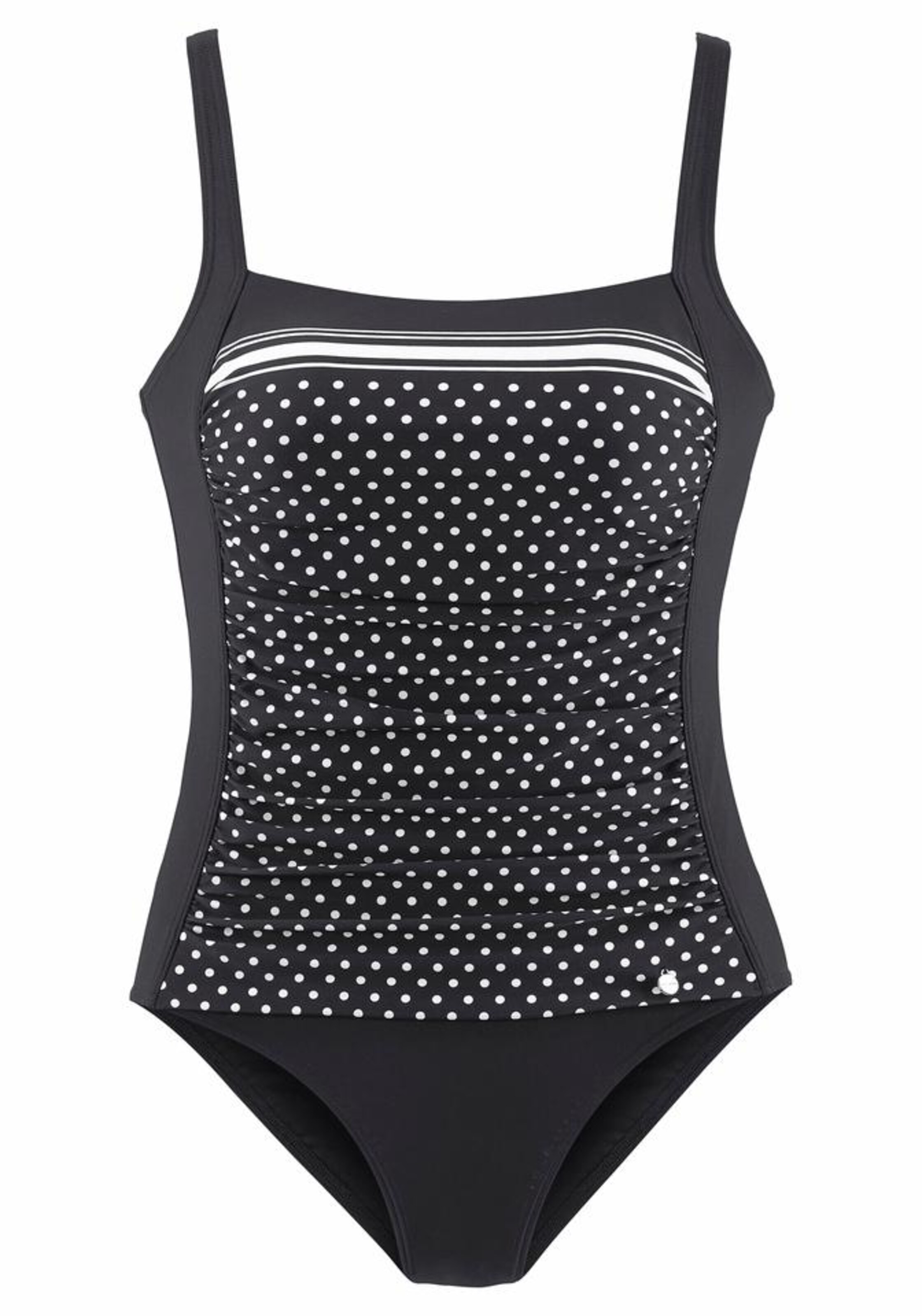 LASCANA - Badeanzug in schwarz