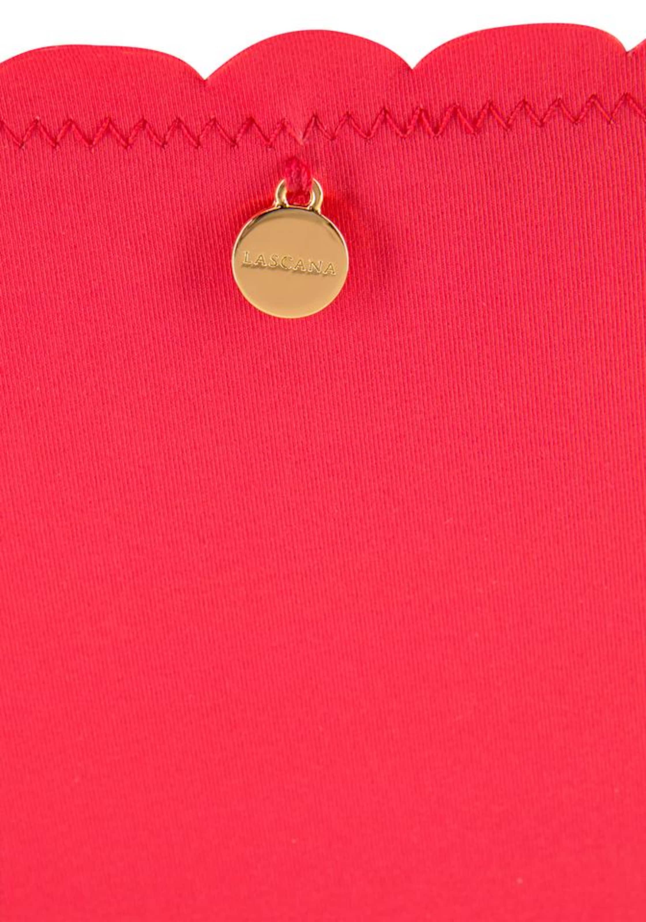 Bas de bikini 'Scallop' LASCANA en rouge