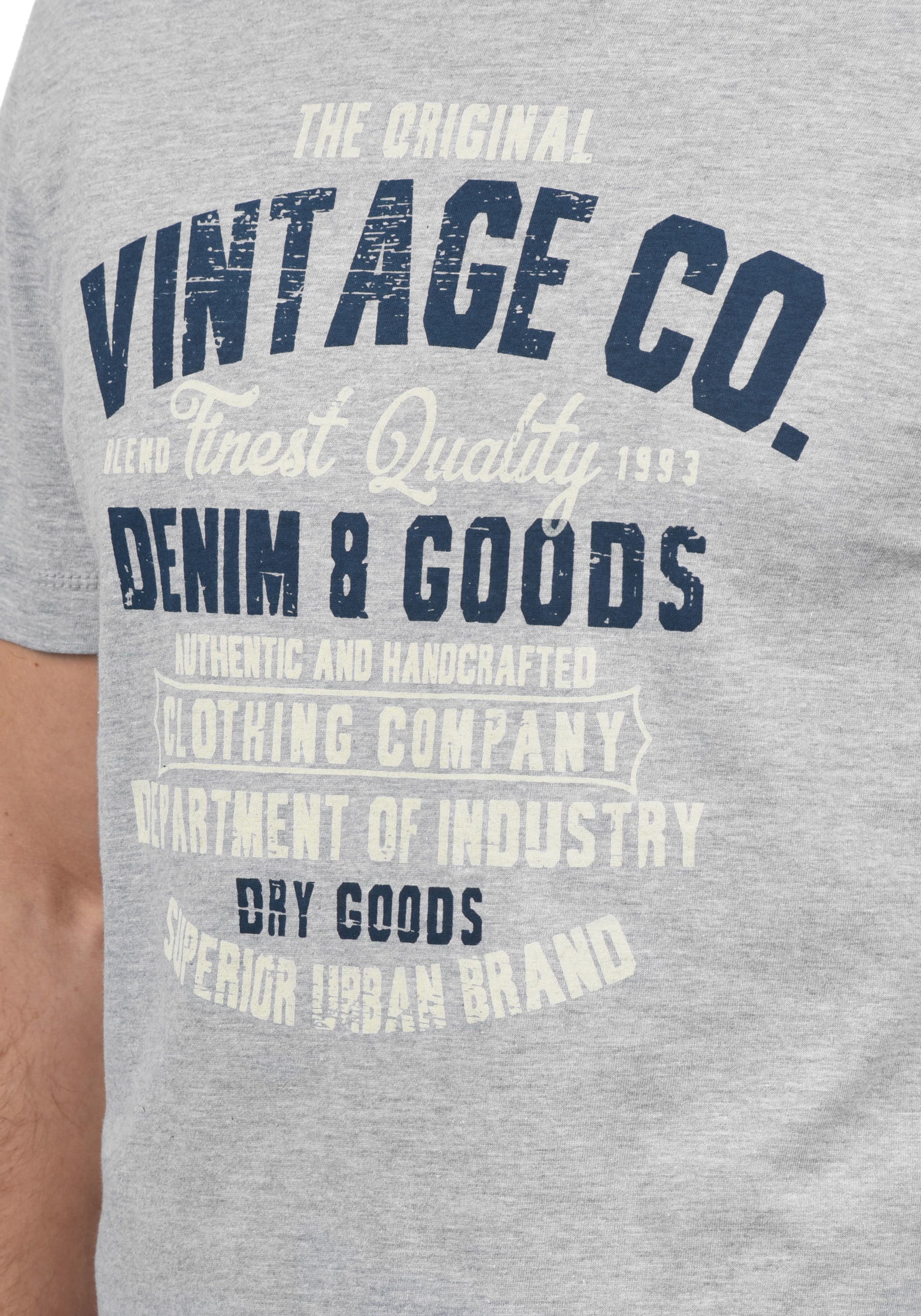 BLEND Shirt 'BHVadim' in Grijs