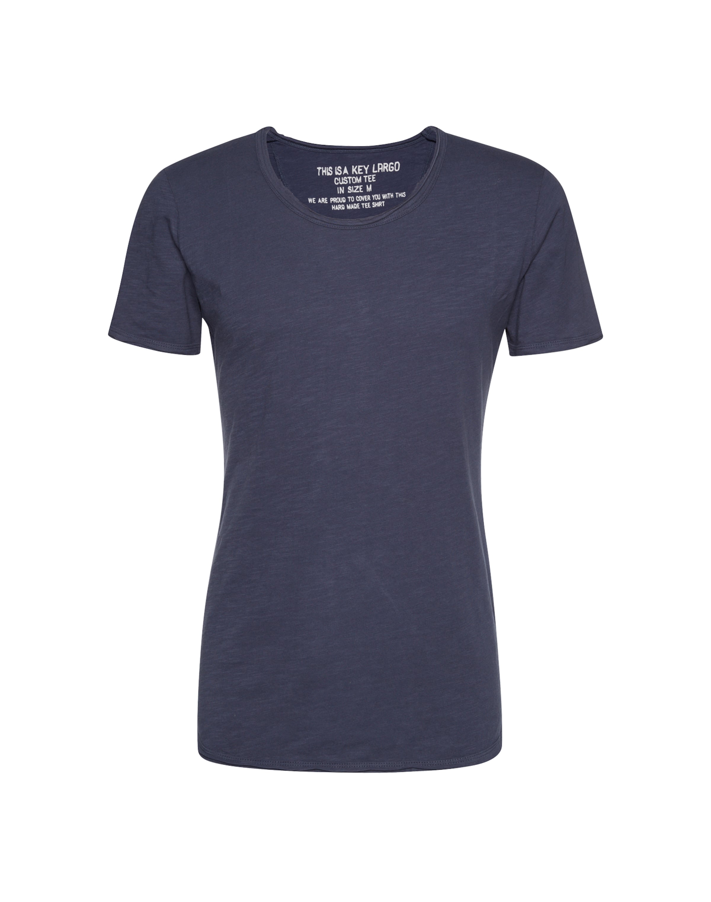 Key Largo Футболка 'T BREAD' в Синий: спереди