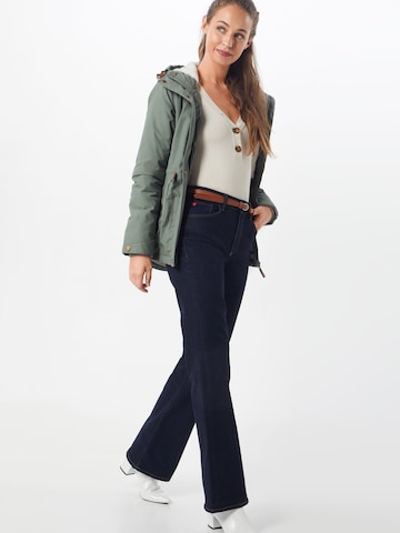 Parka de iarnă 'Hopi Kishory' de la Iriedaily pe verde