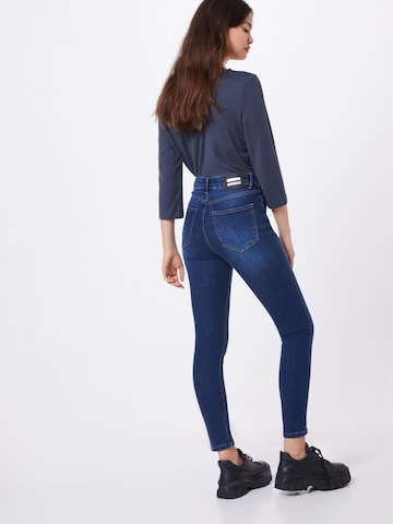 Dr. Denim Skinny Džíny 'Erin' – modrá: zadní strana