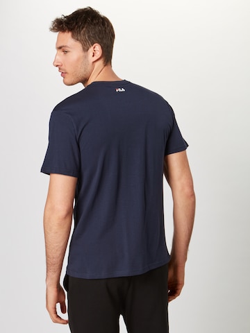 FILA Regular Fit T-Shirt 'Pure' in Blau