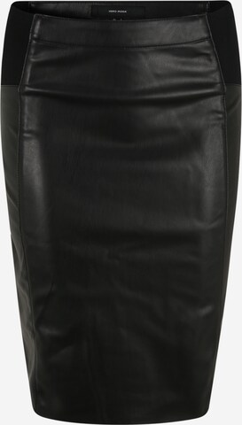 Vero Moda Tall Skirt 'Butter Sia' in Black: front