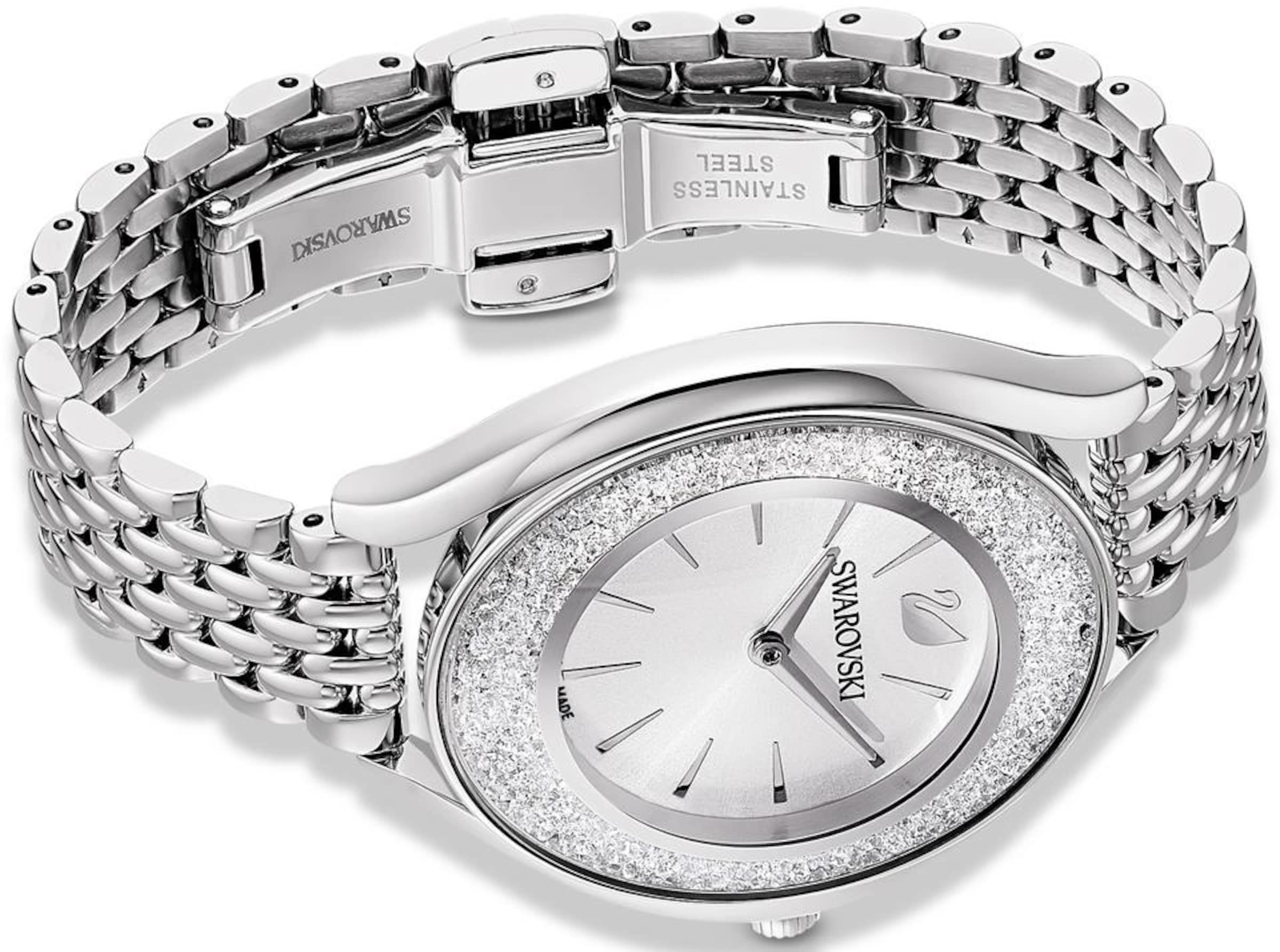 Swarovski Analog Watch in Silver
