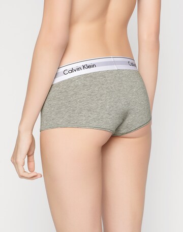 Chiloți 'Boyshort' de la Calvin Klein Underwear pe gri