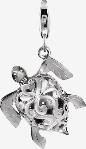 Nenalina Pendant 'Schildkröte' in Silver: front