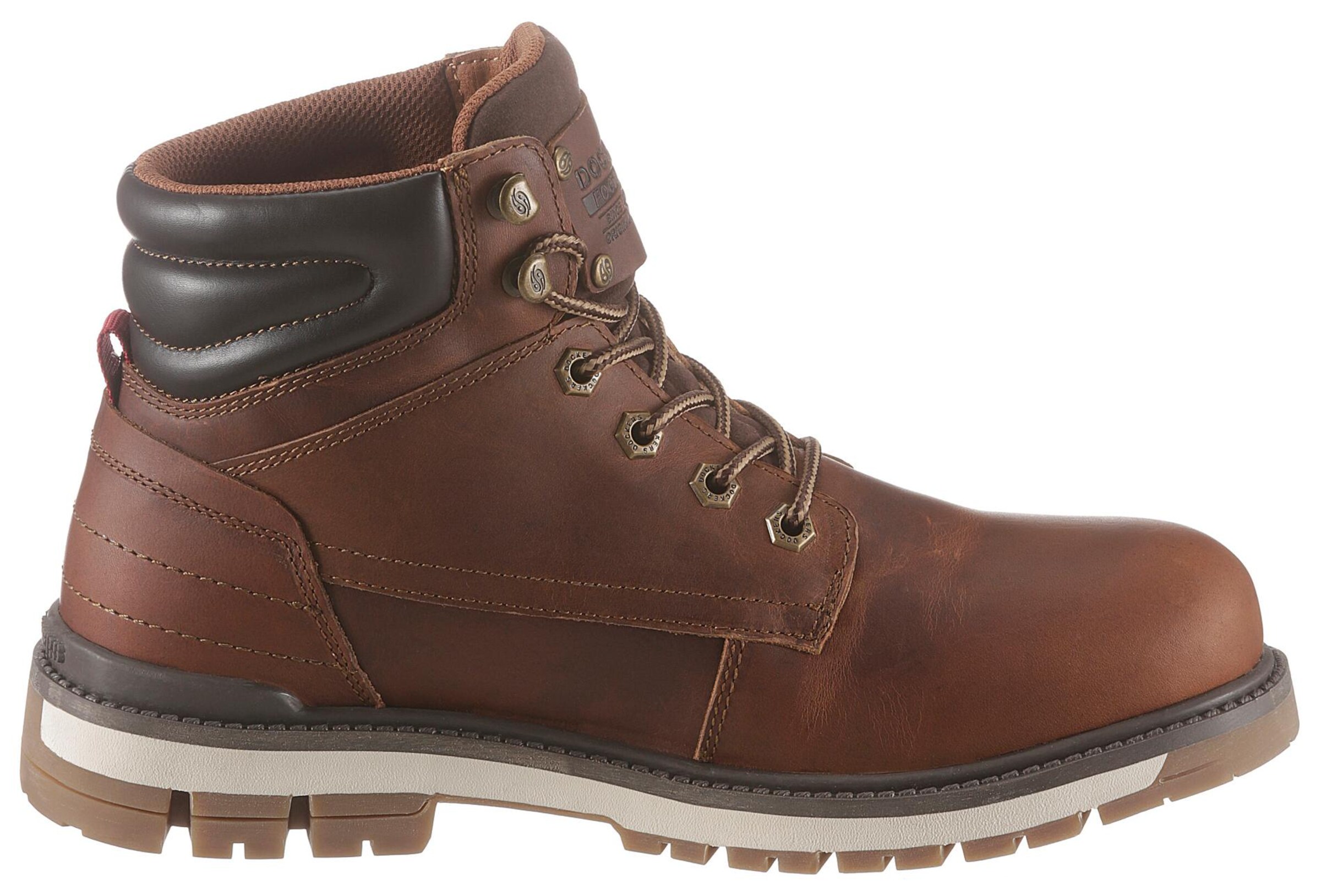 Dockers by Gerli Schnürboots in Braun