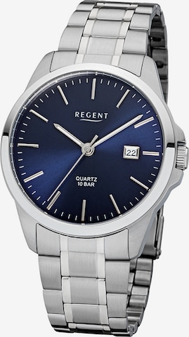 REGENT Analog Watch in Silver: front