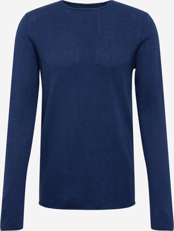 Pull-over QS en bleu : devant