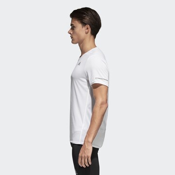 T-Shirt fonctionnel ADIDAS PERFORMANCE en blanc