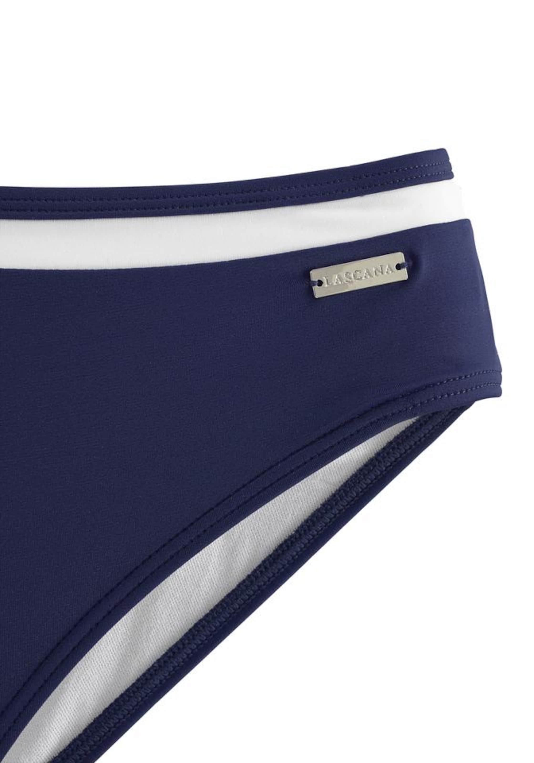 LASCANA T-shirt Bikini in Blue