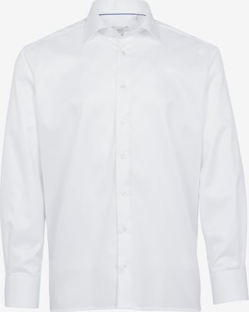 ETERNA Comfort fit Button Up Shirt in White: front