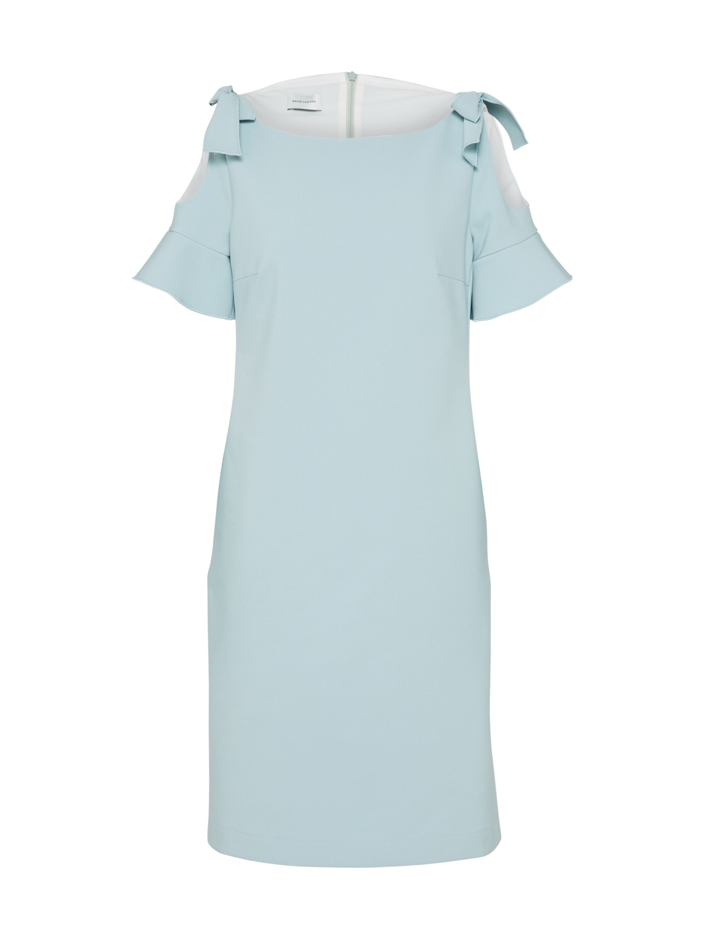 RENÉ LEZARD - Cocktailjurk 'E0S' in de kleur Lichtblauw