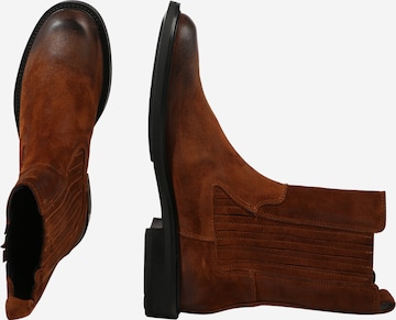 BRONX Chelsea Boots in Brown