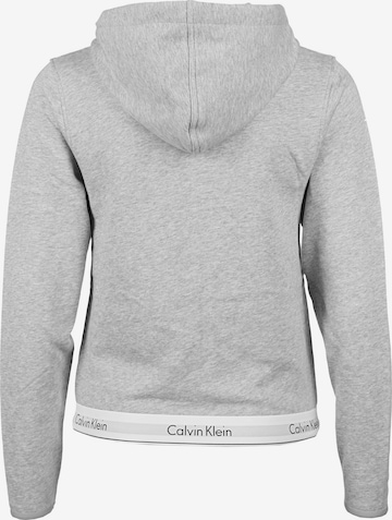 Calvin Klein Underwear Regular Zip-Up Hoodie in Grey