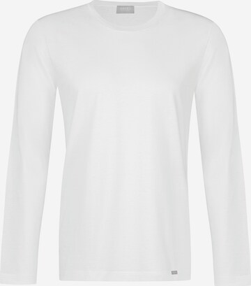 Hanro Langarm-Shirt ' Living Shirts ' in Weiß: predná strana