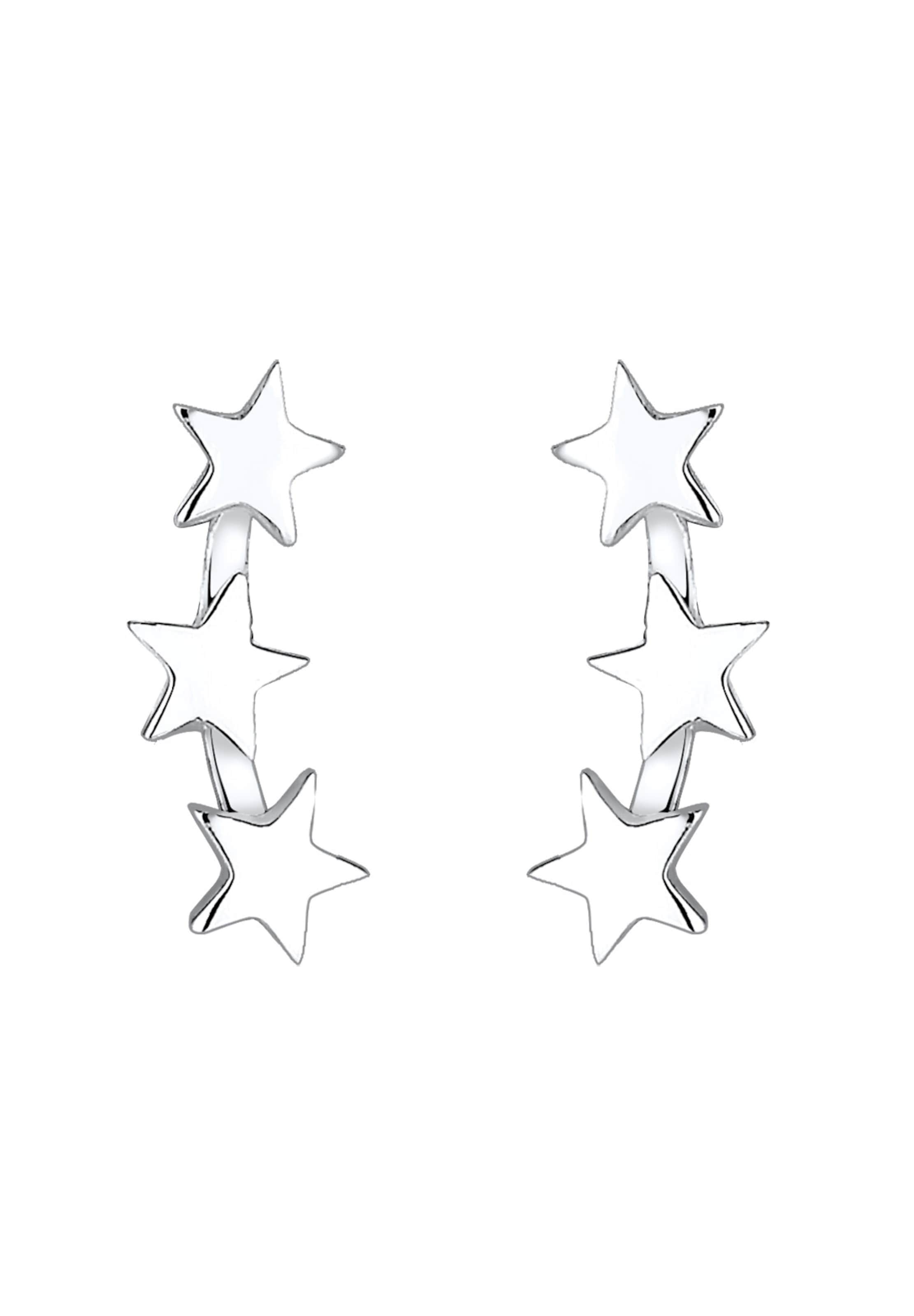Boucles d'oreilles 'Astro' ELLI en argent