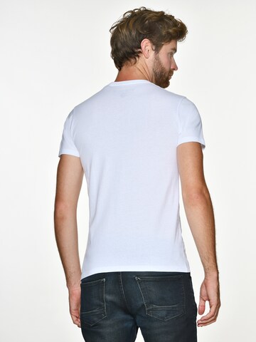 TOP GUN Shirt 'Beach' in White