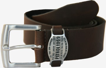 Petrol Industries Belt in Brown: front