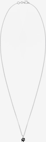 ELLI Necklace 'Pfote' in Black: front