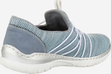 Scarpa slip-on di Rieker in blu