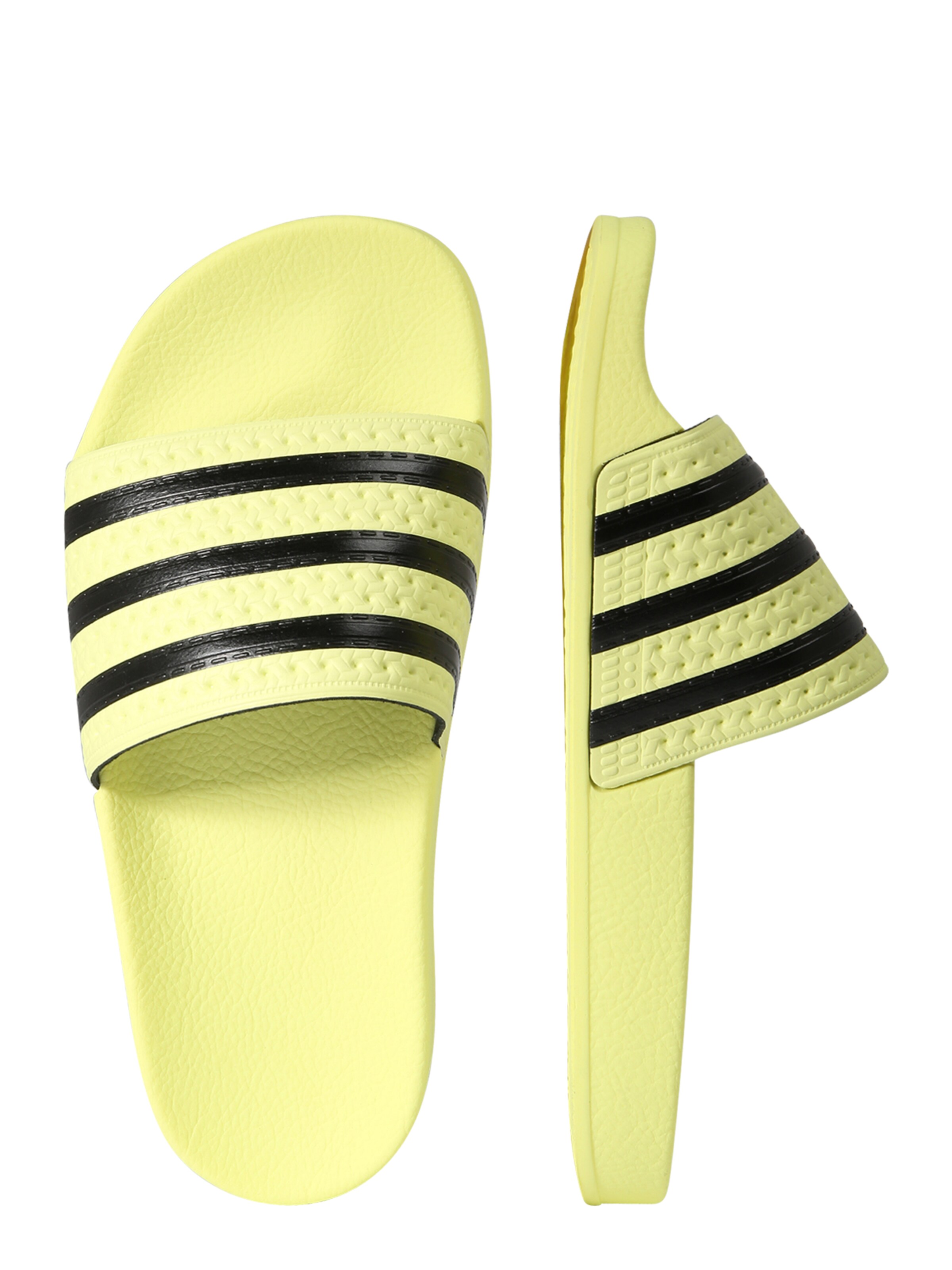 Saboți 'Adilette' de la ADIDAS ORIGINALS pe galben