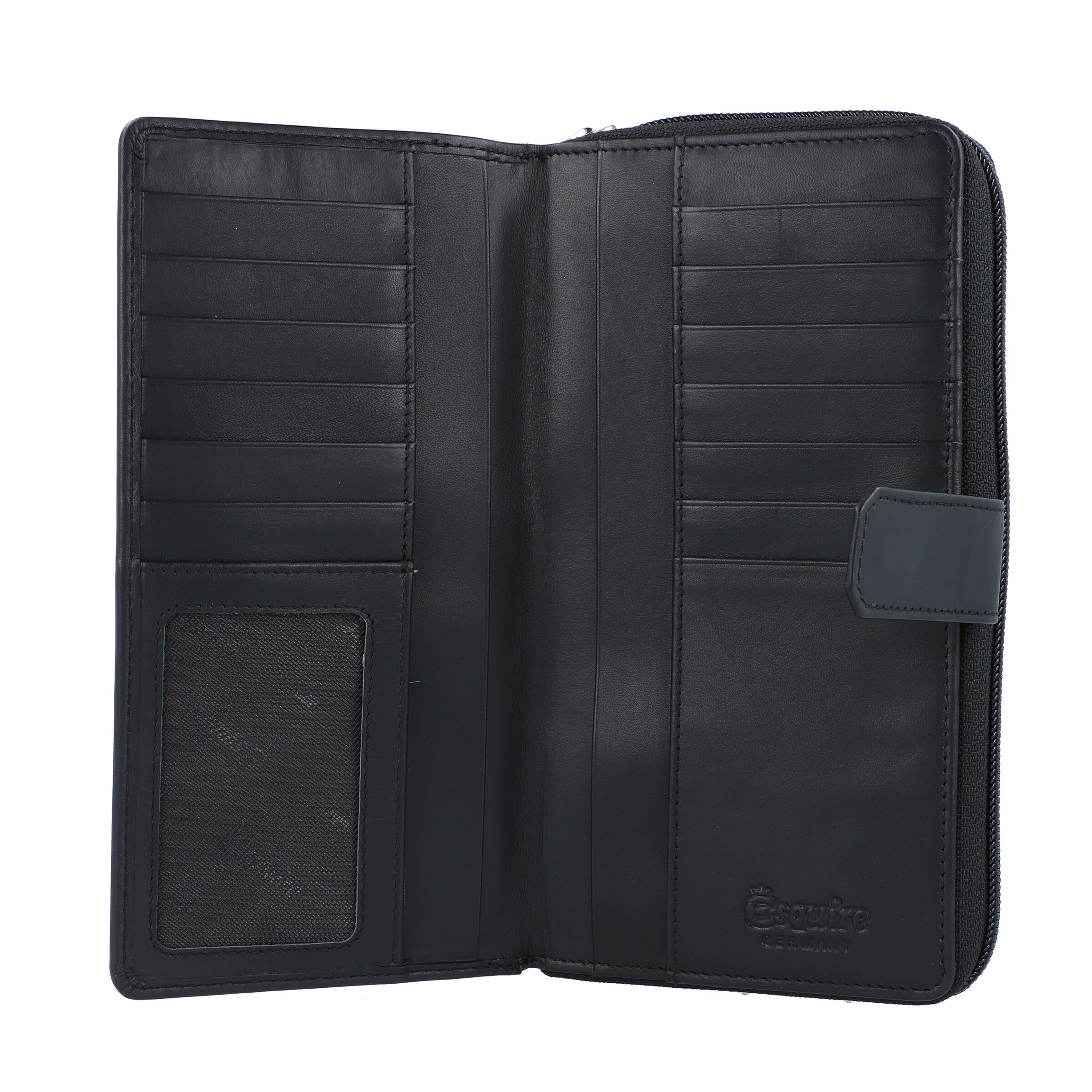 Portamonete di Esquire in nero