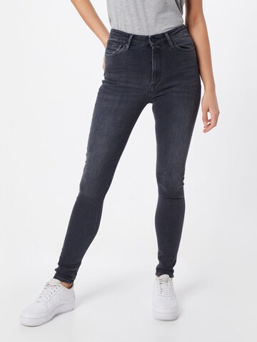 Kings Of Indigo Skinny Jeans 'CHRISTINA HIGH' in Black: front