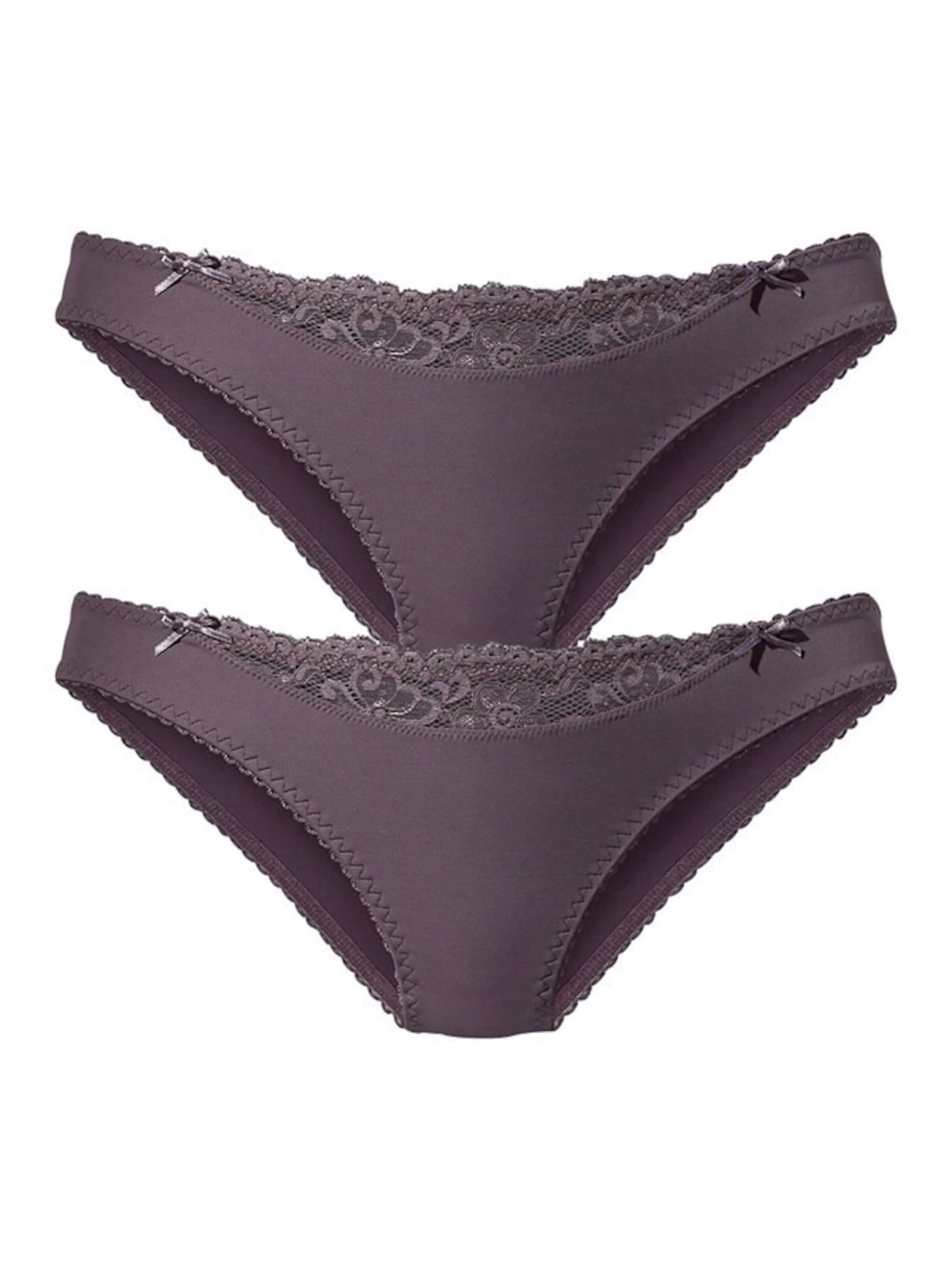 Slip NUANCE en violet : devant