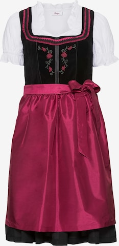 SHEEGO Dirndl in Black: front