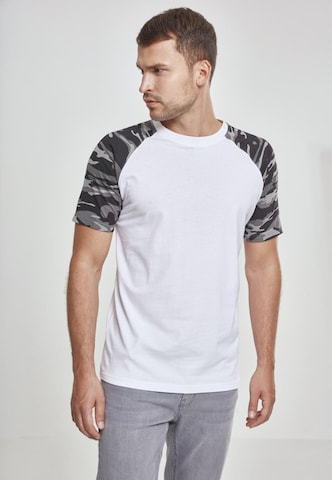 T-Shirt Urban Classics en blanc : devant