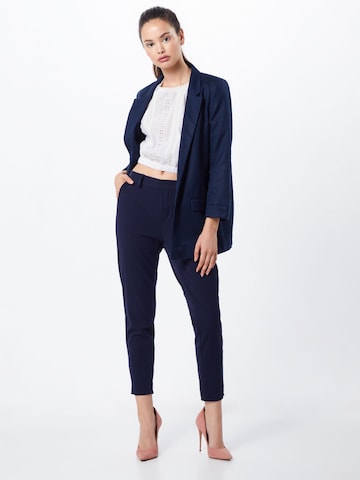 Coupe slim Pantalon 'Lisa' OBJECT en bleu