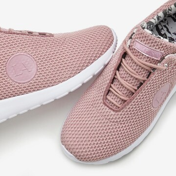 LASCANA Låg sneaker i rosa